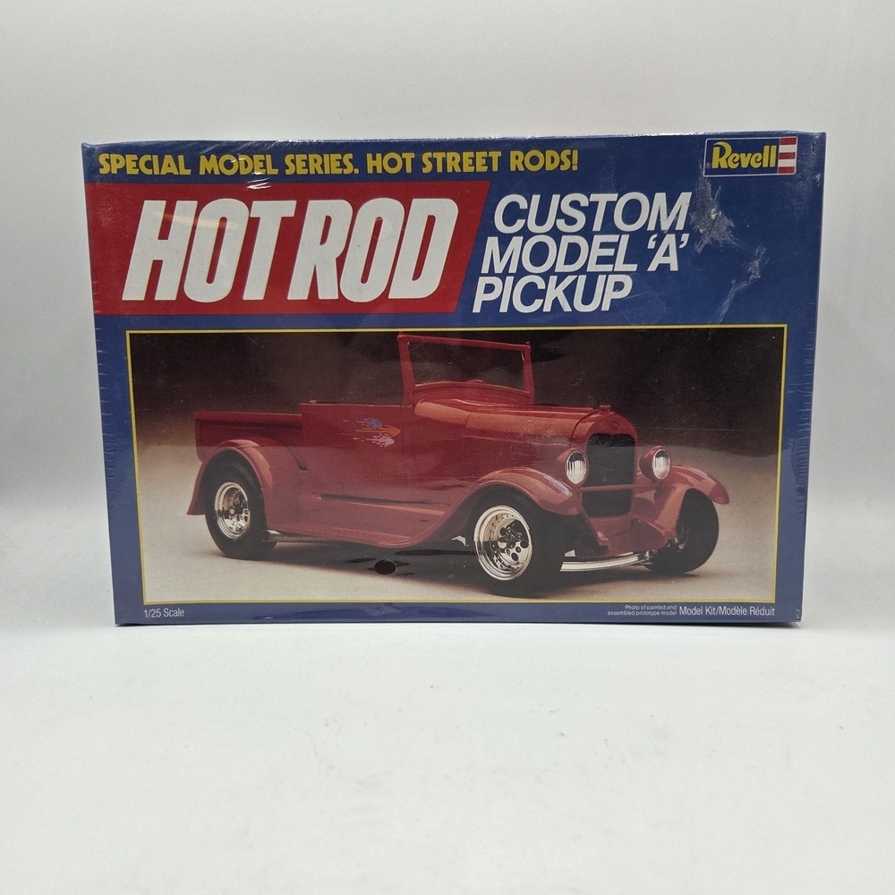 Revell Plastic Model Hot Rod Custom Model A Pickup 1996 New In Box